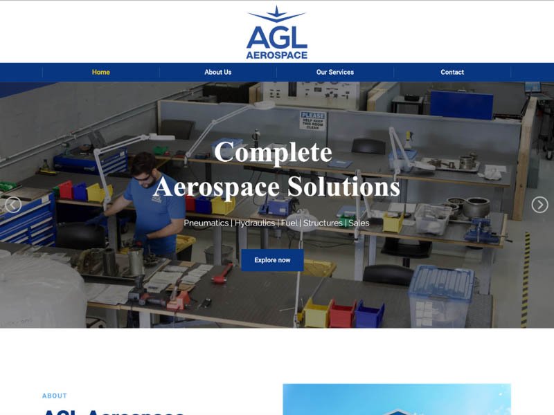 AGL Aerospace Website